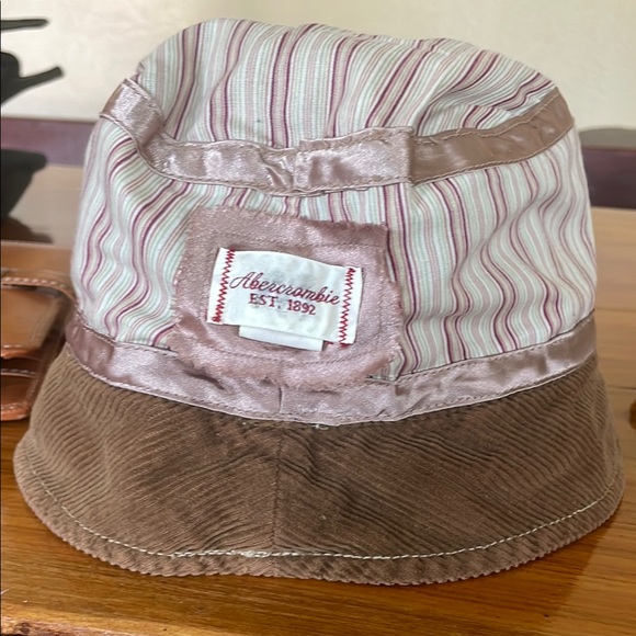 Abercrombie & Fitch Corduroy Brown Bucket Hat - Picture 6 of 6